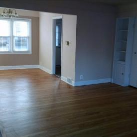 3bedroom townhome - living room and dining room