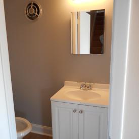 Townhome half bath downstairs