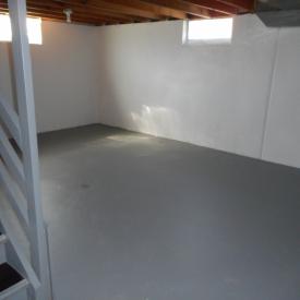 Renovated basement